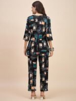 Cotton Women Kurta Set for Women Co-Ords Set, Kurta with Pant - Image 4